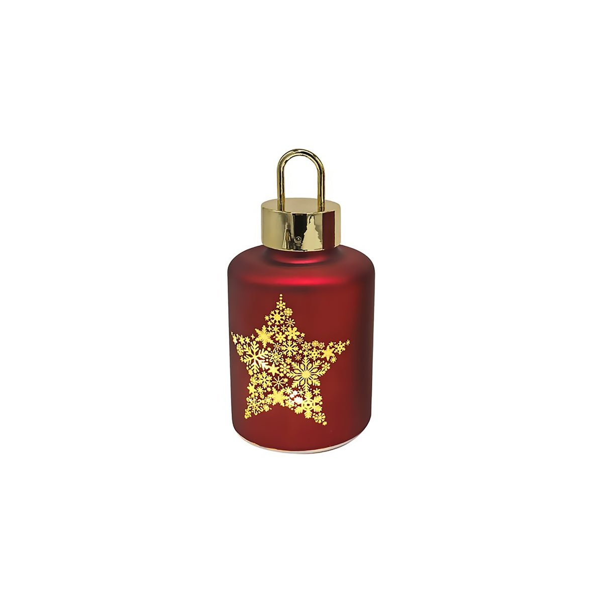 Christmas LED Lantern | Red Star