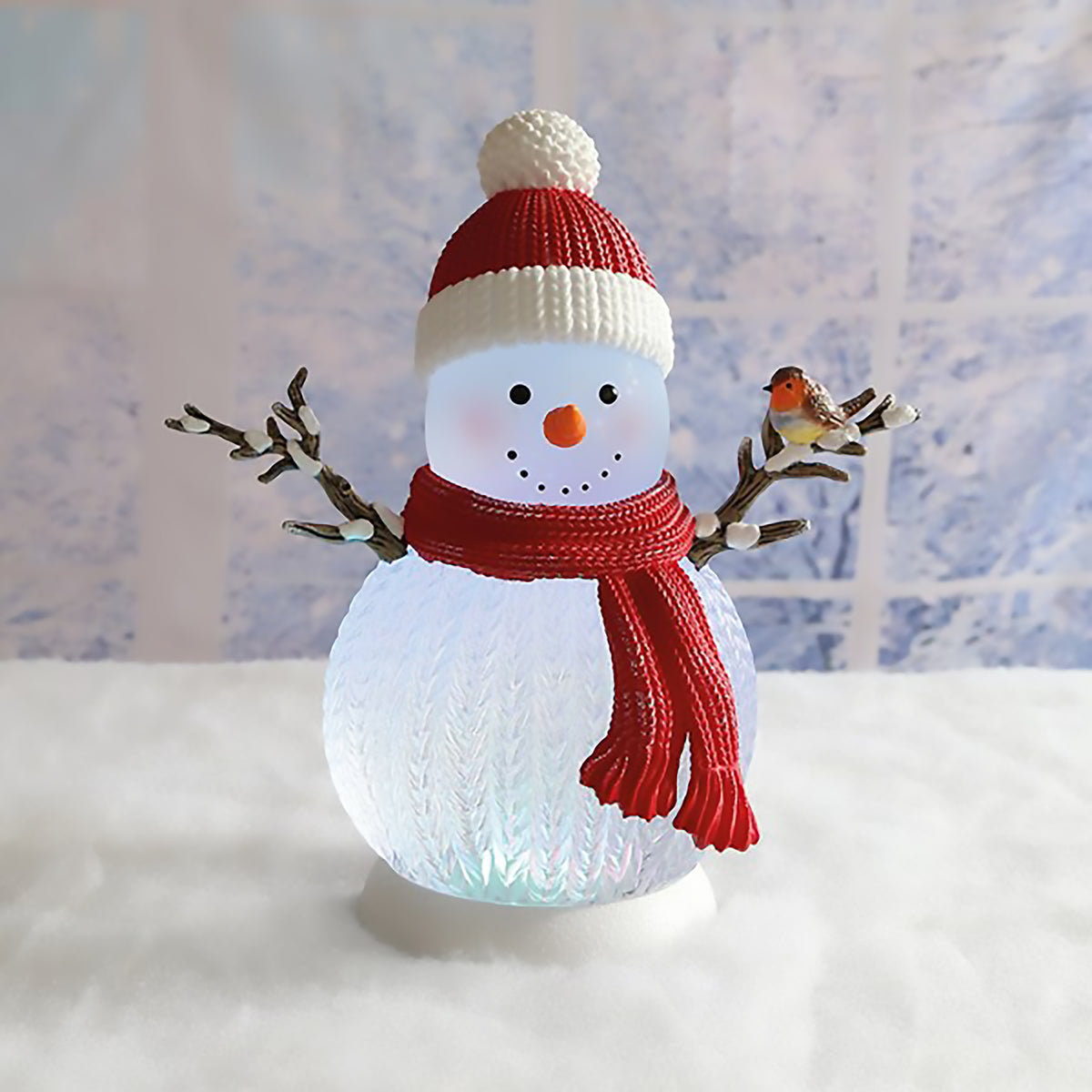Christmas LED Spinner | Snowman