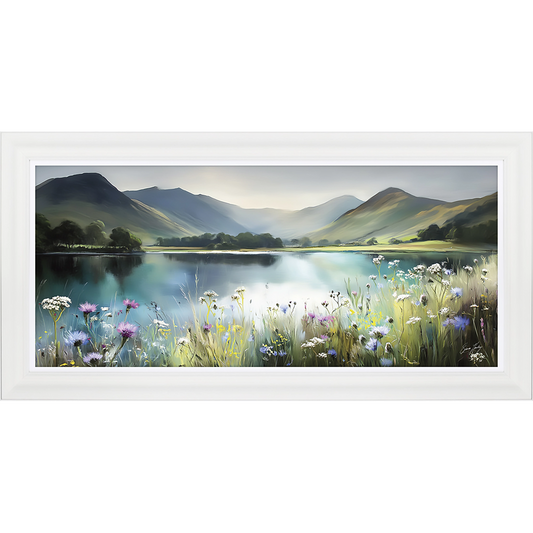 Lakeland Dawn | Framed Print by Simon Hartley