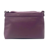 Large Shoulder Bag - Green/Purple check