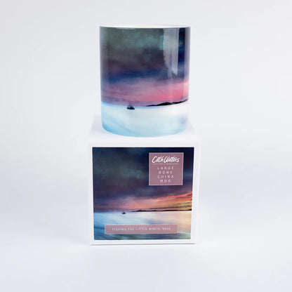 Bone China Mug Large | Fishing the Little Minch