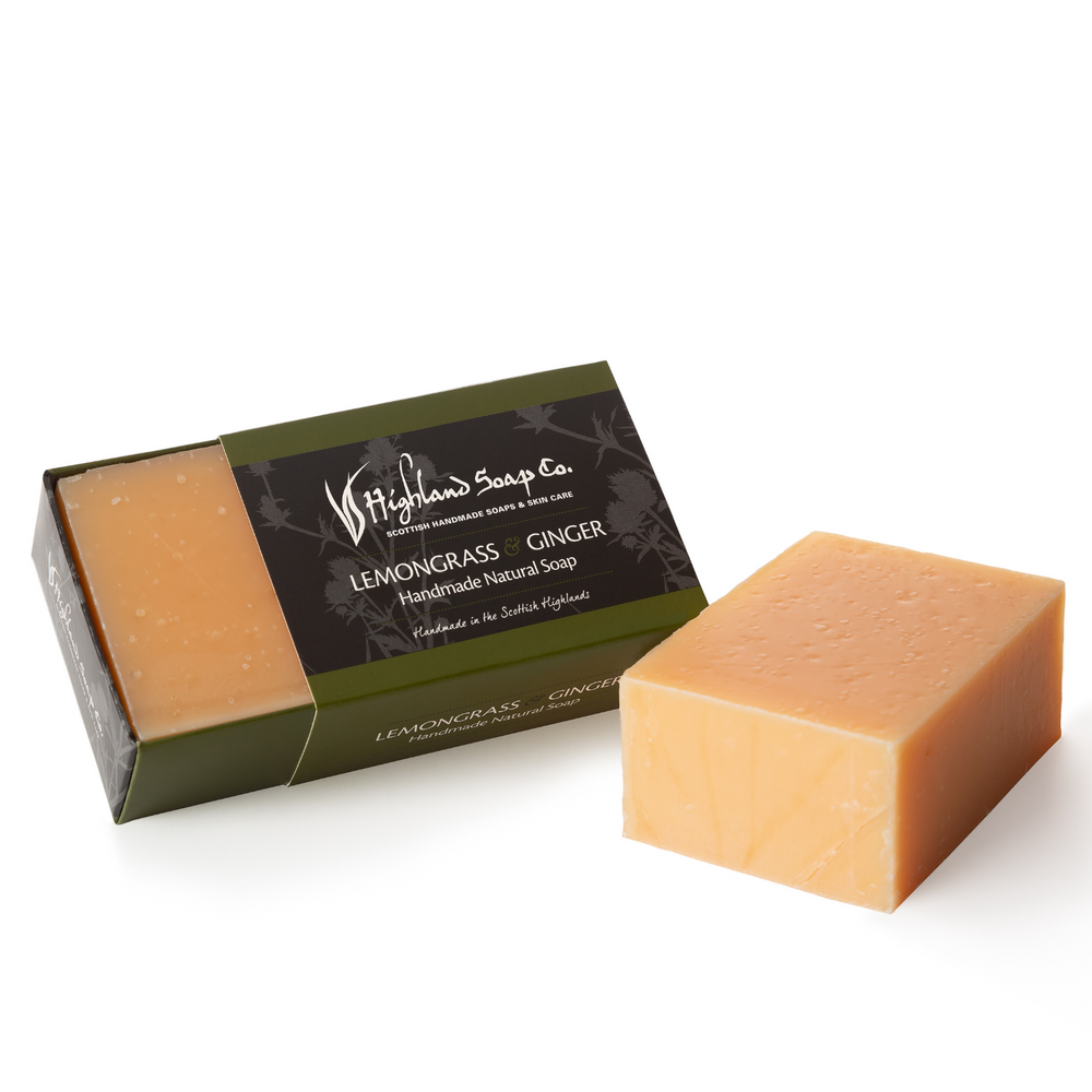 Handmade Natural Soap - Lemongrass & Ginger