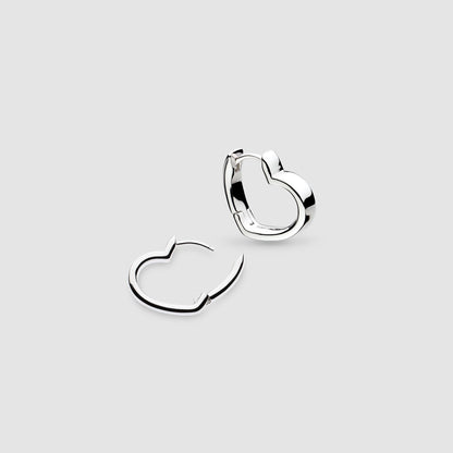 Love Heart Hoop | Earrings