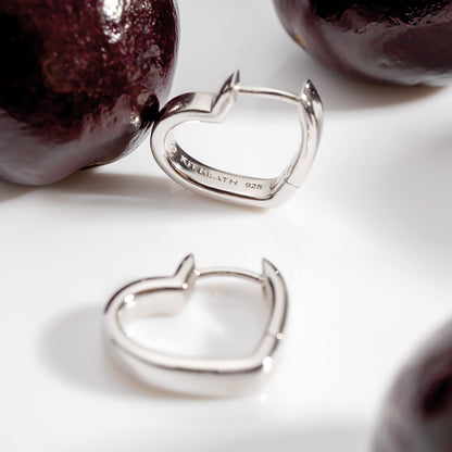 Love Heart Hoop | Earrings