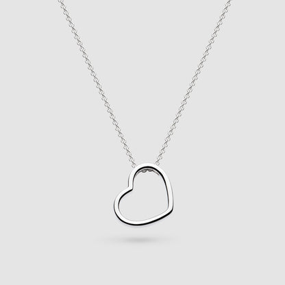Love Heart Outline | Necklace