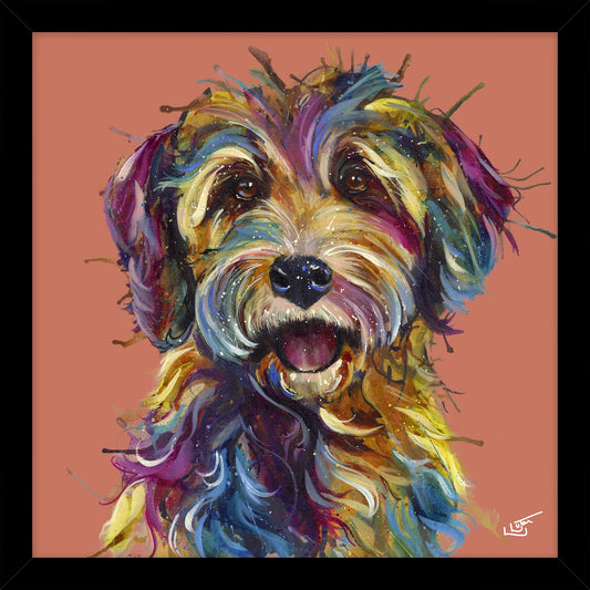 Luna | Small Framed Print by Louise Luton