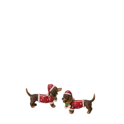 Christmas Decorations | Max Dachshund 2 Assorted