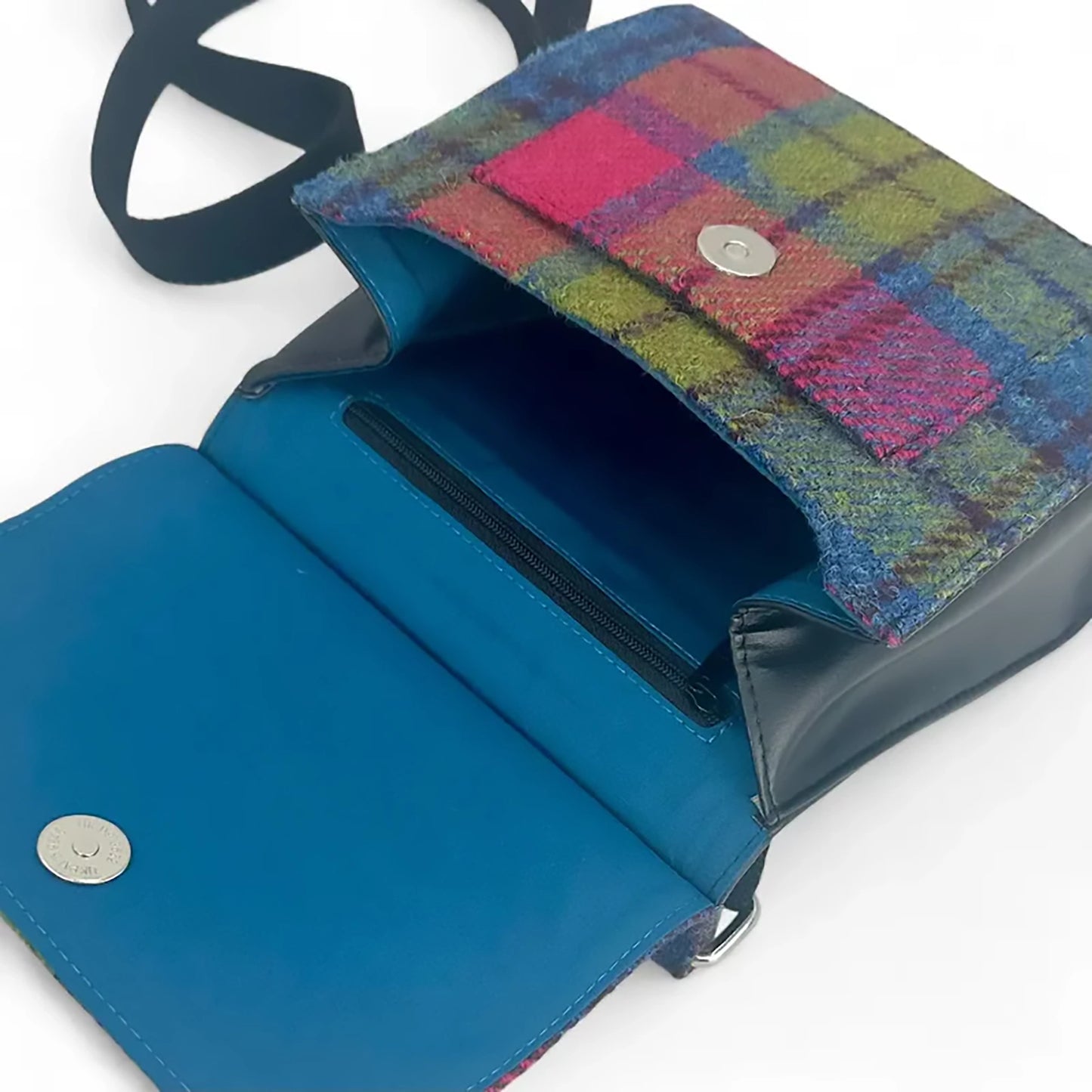 Harris Tweed Medium Satchel | Baird Check