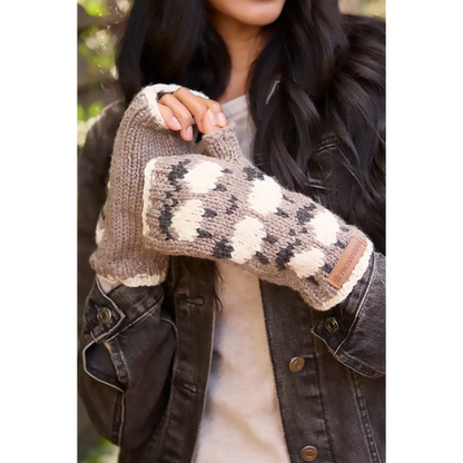 Merino Wool Handwarmers | Mushroom Sheep