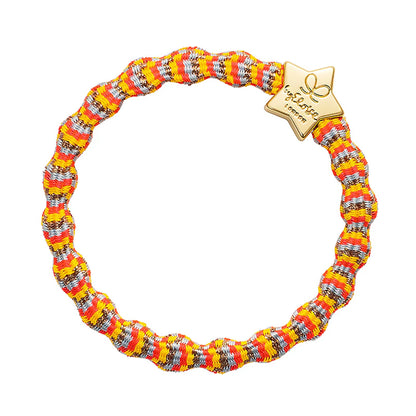 Gold Star Bubble Hair Band | Metallic Tropicana