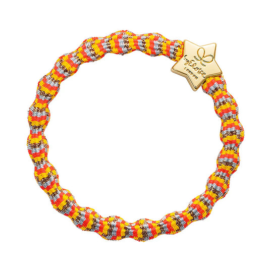 Gold Star Bubble Hair Band | Metallic Tropicana
