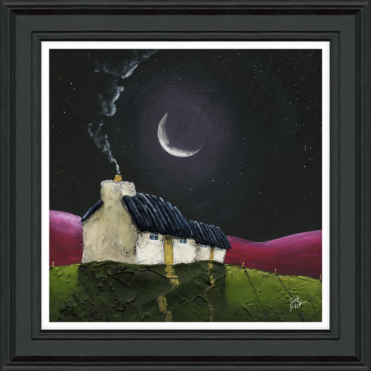 Midnight Pinks | Framed Print by Geoff Beckett