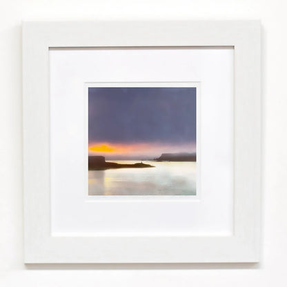 Mini Framed Print | Ardtreck Lighthouse Isle of Skye