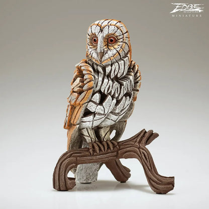 Miniature Barn Owl Figure | Sculpture