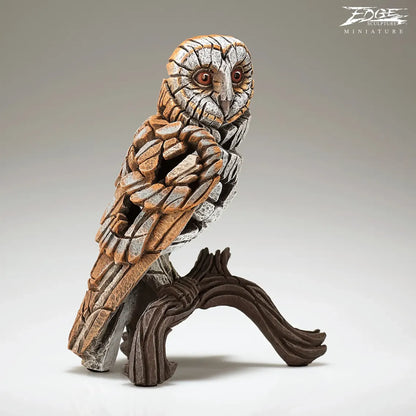Miniature Barn Owl Figure | Sculpture