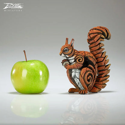 Miniature Red Squirrel Figure | Sculpture