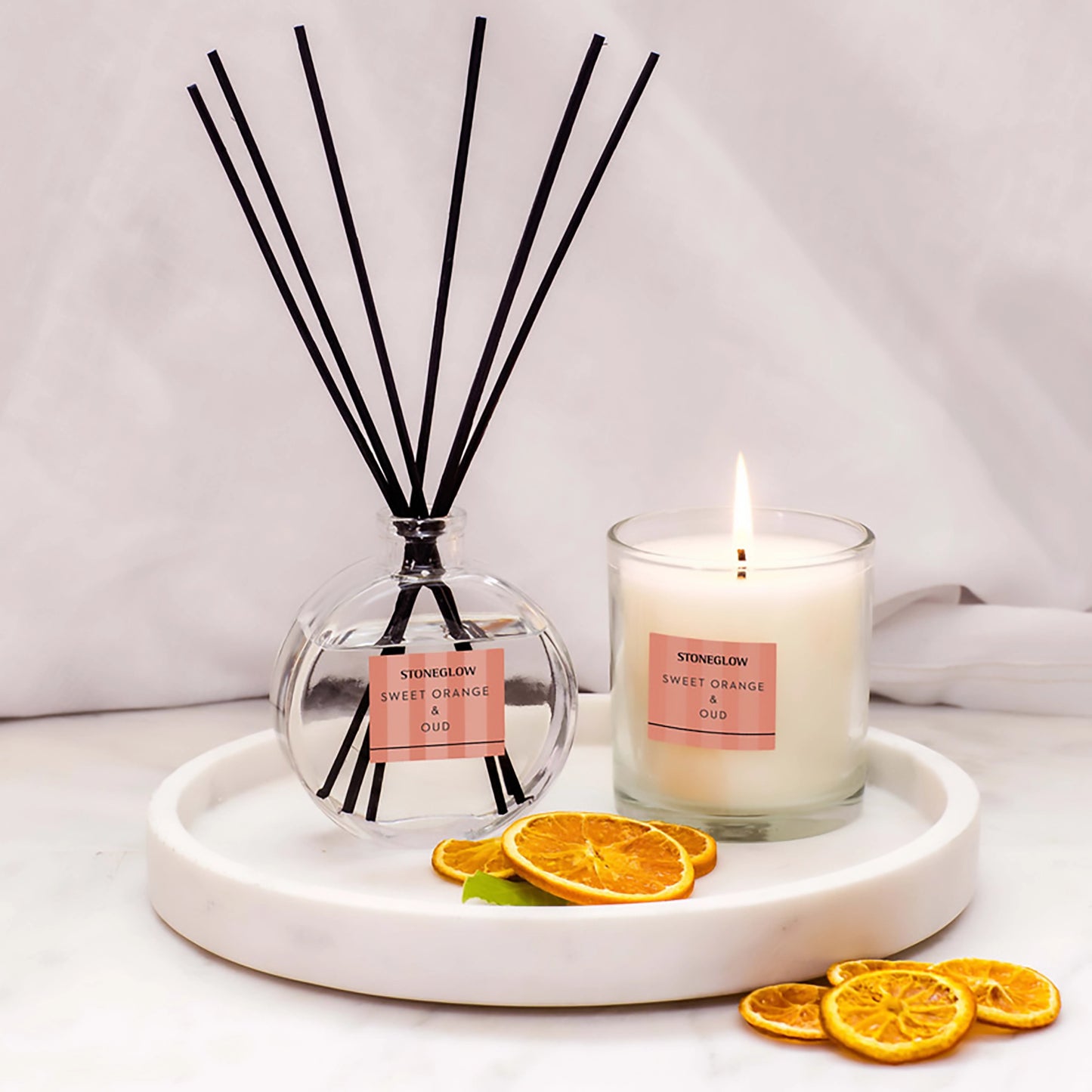 Modern Classics | Sweet Orange & Oud Tumbler Candle