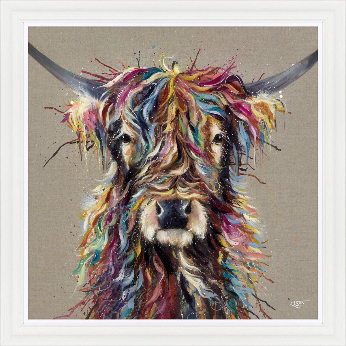 Nellie | Framed Print by Louise Luton