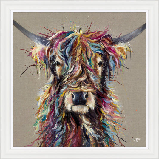 Nellie | Framed Print by Louise Luton