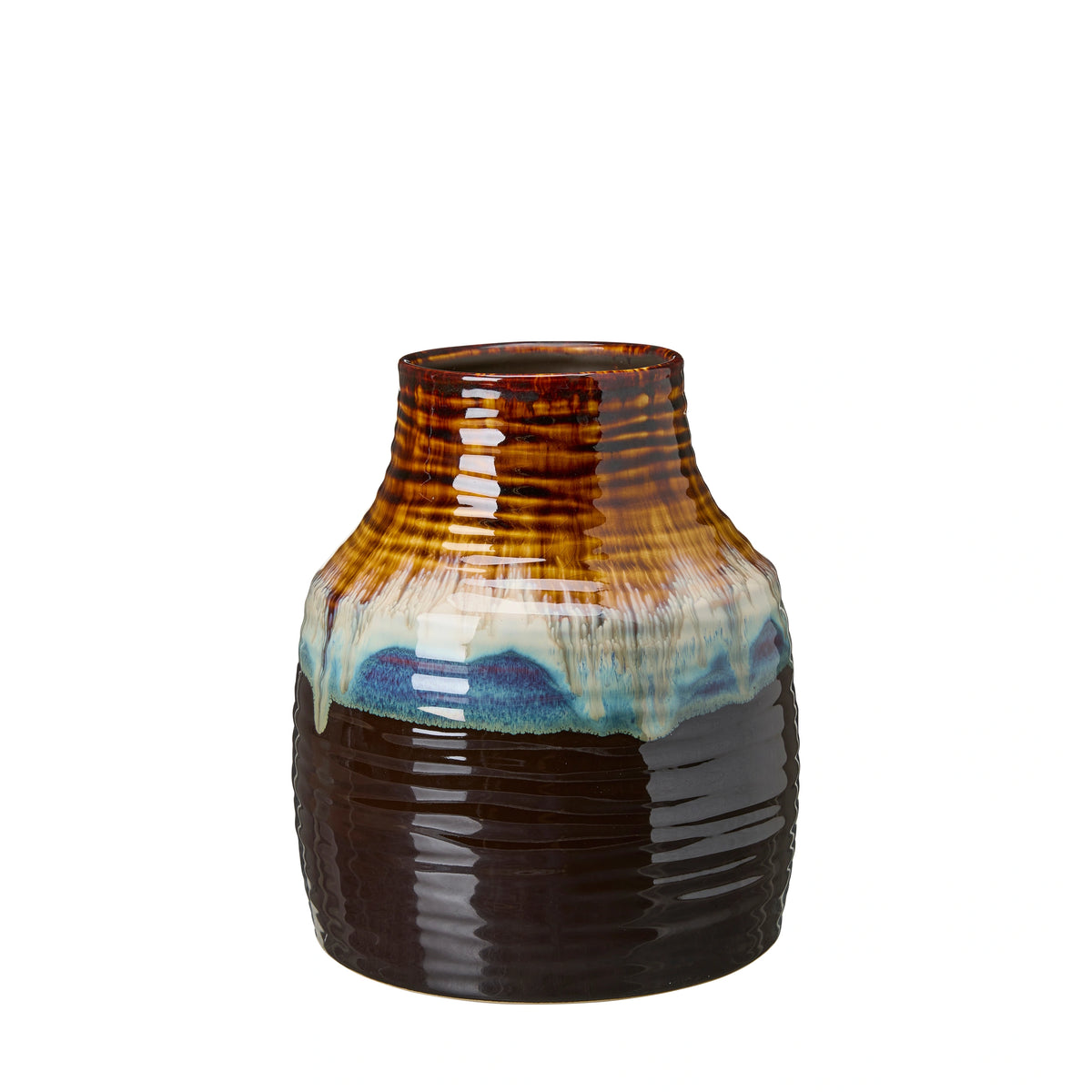 Nima Brown Melange | Vase