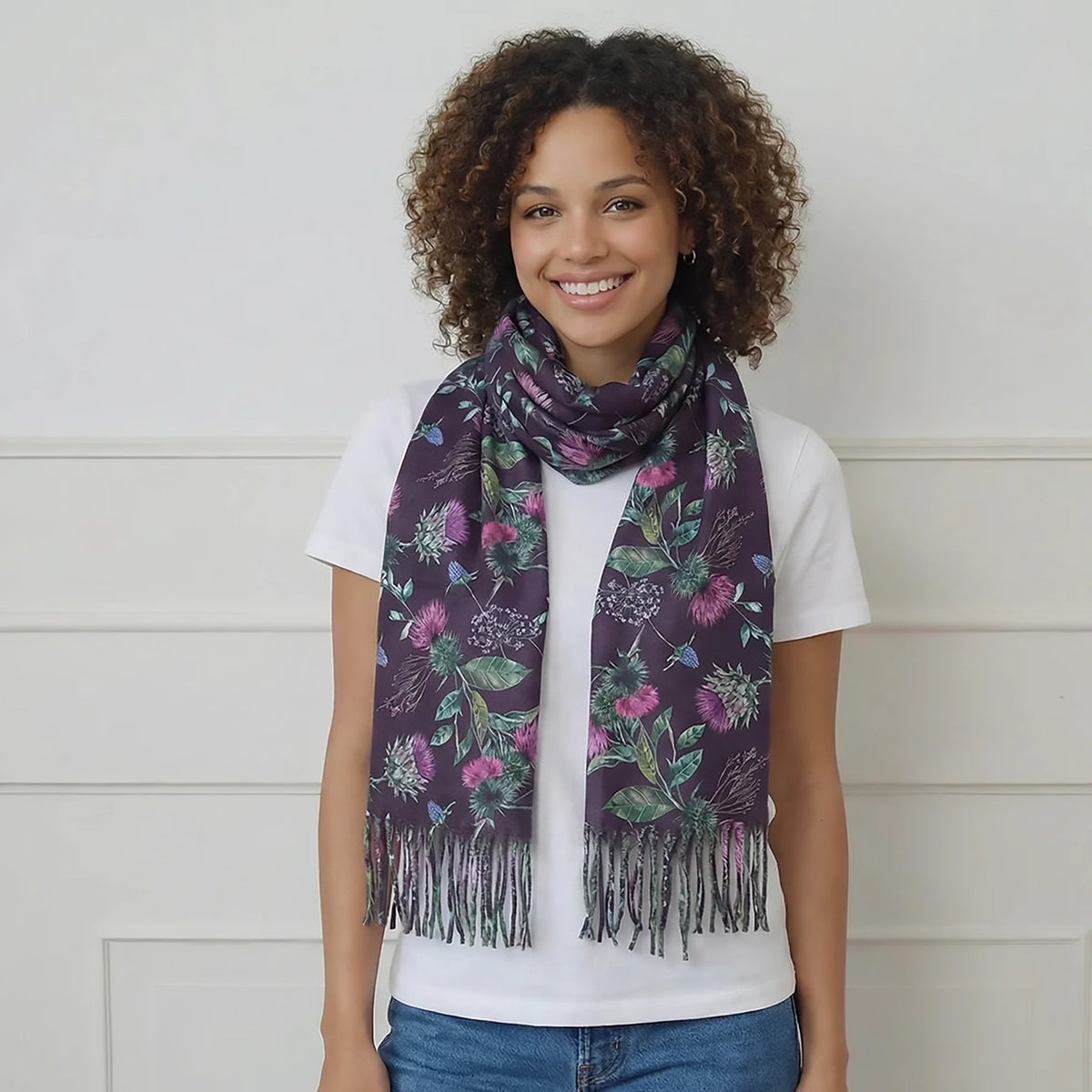 Pashmina Style Scarf | Regal Thistle