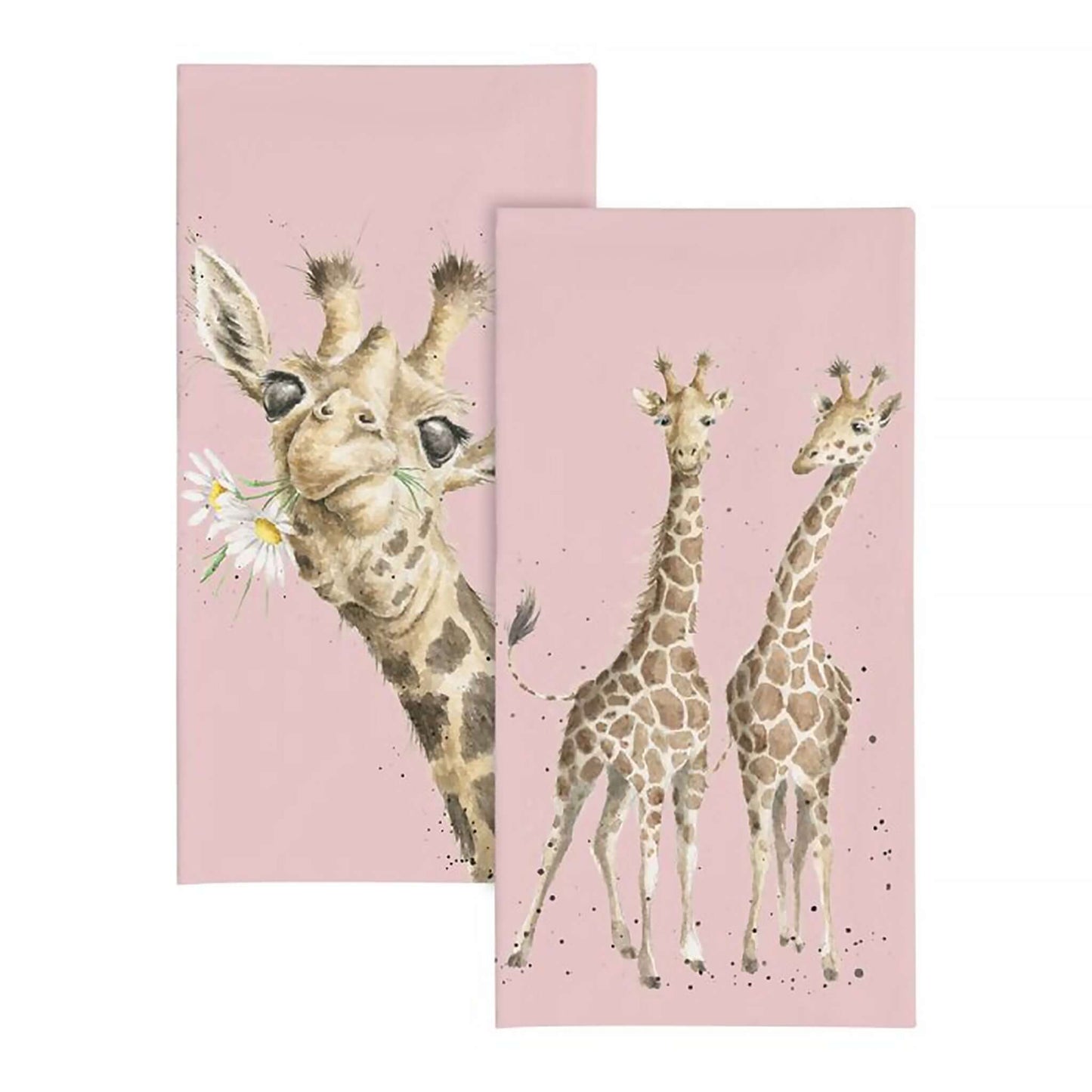Giraffe design pink pocket tissues
