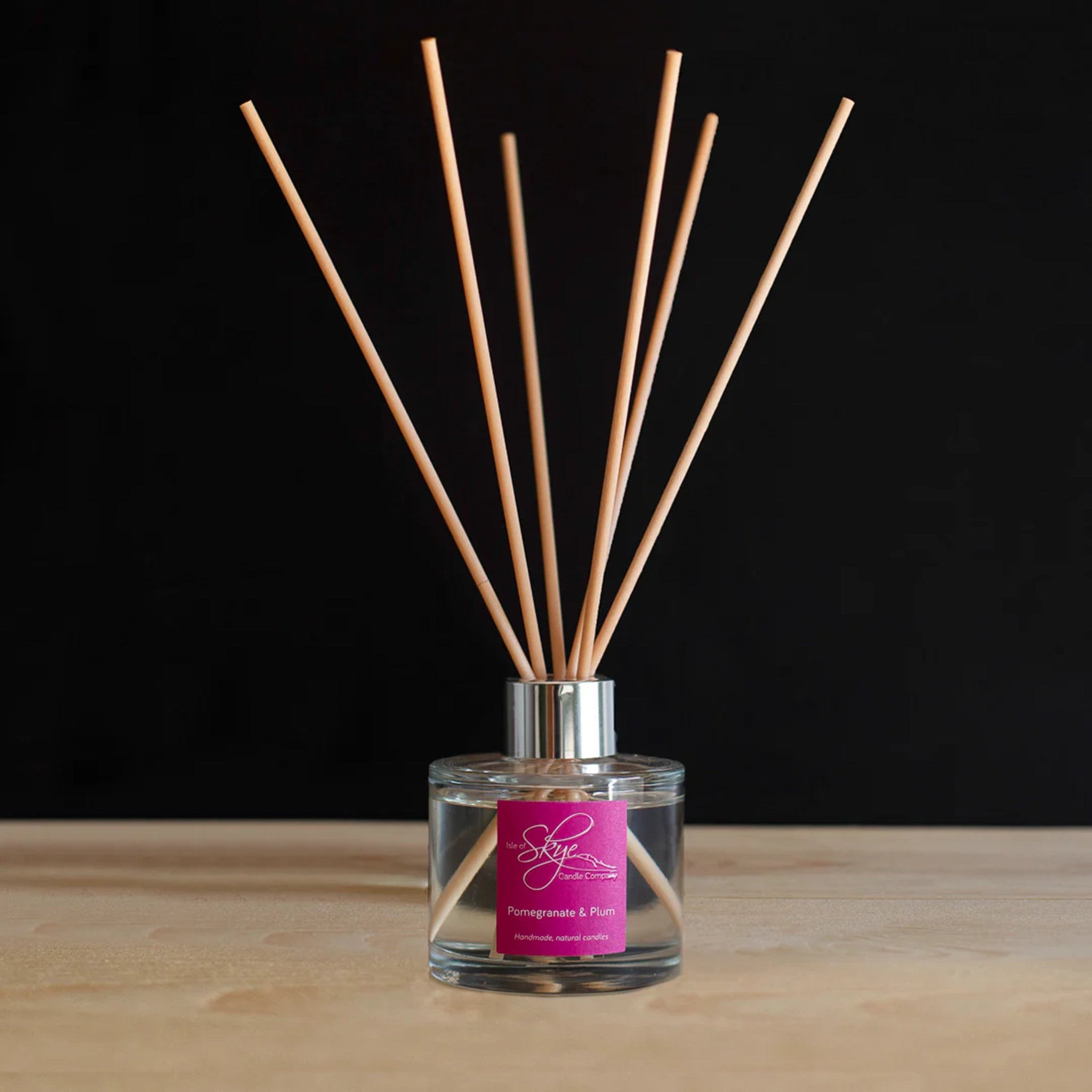 Isle of Skye pomegranate and plum scented reed diffuser