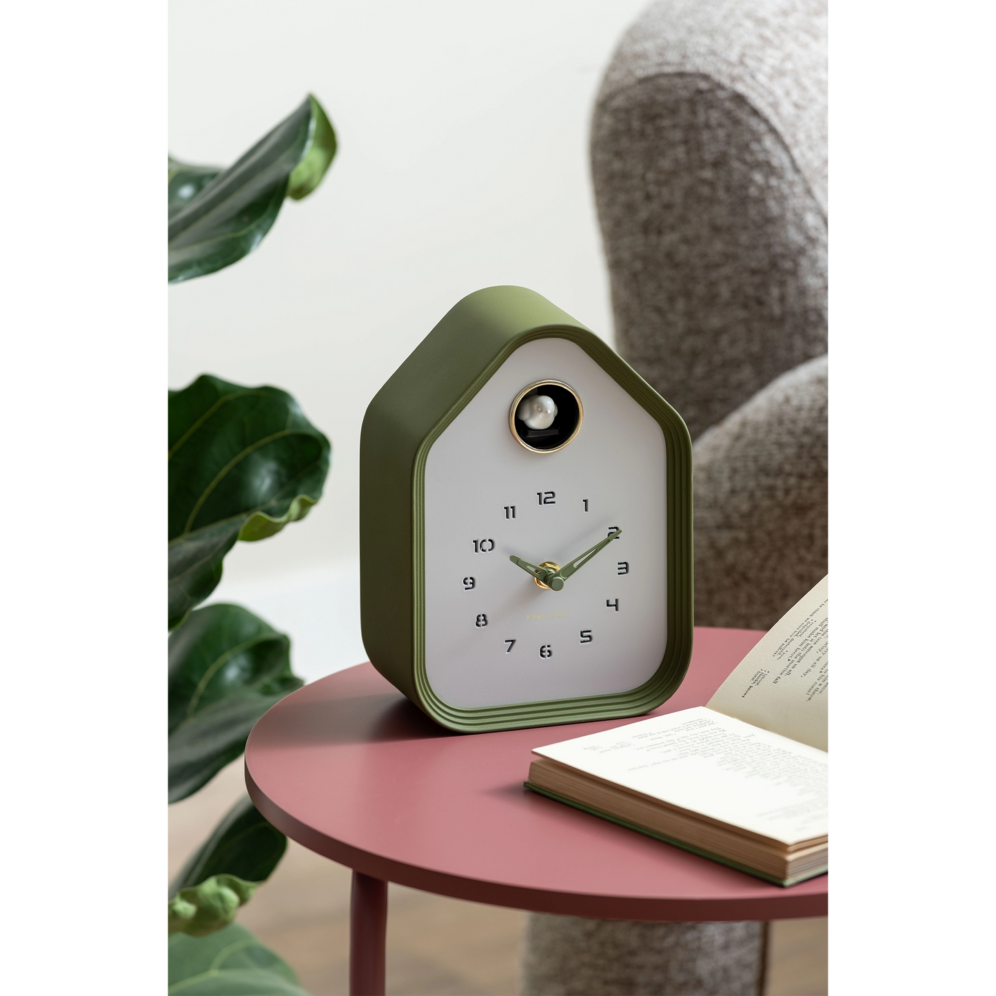 Reina Wall/Table Cuckoo Clock | Luxury Green