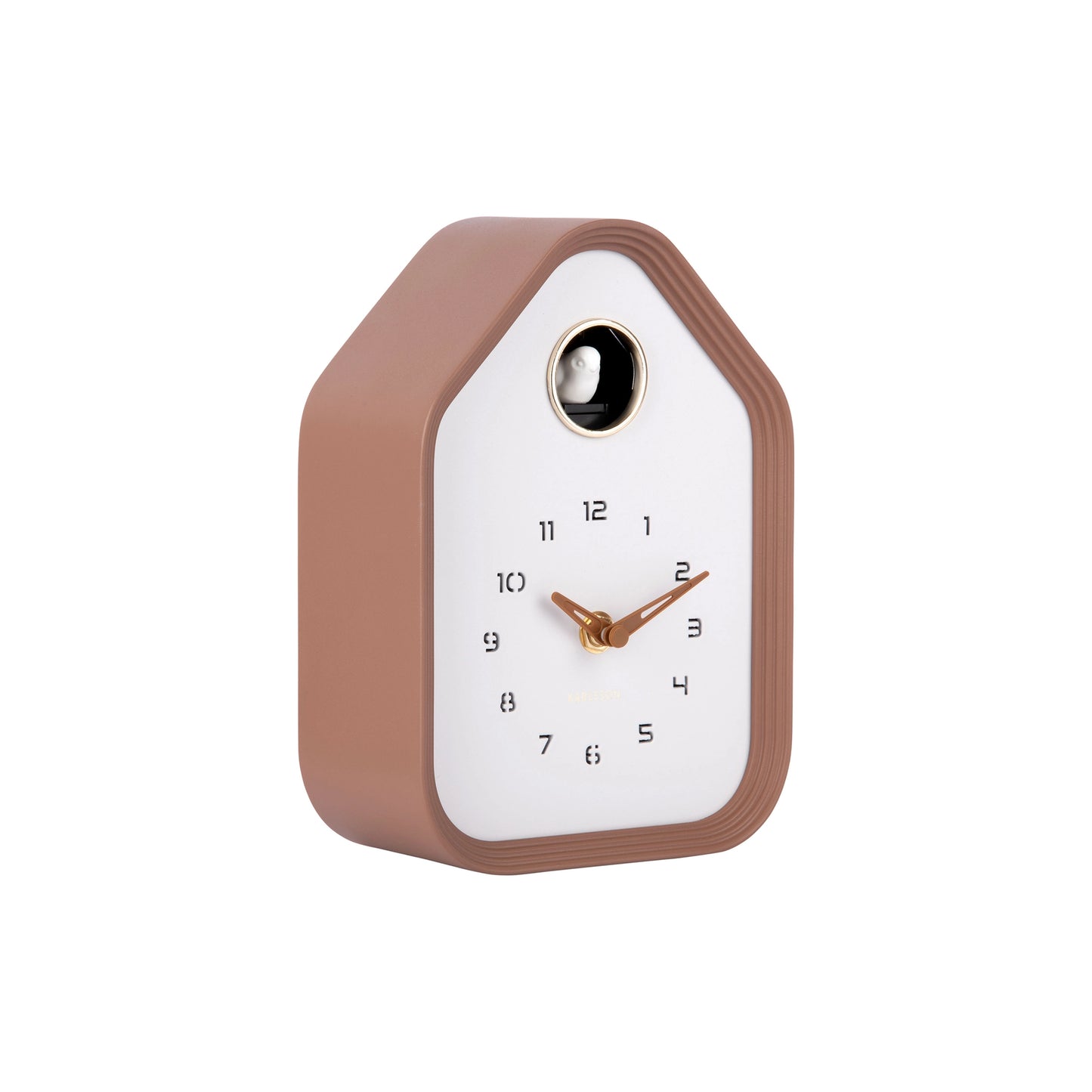 Reina Wall/Table Cuckoo Clock | Mocha Brown