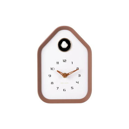 Reina Wall/Table Cuckoo Clock | Mocha Brown