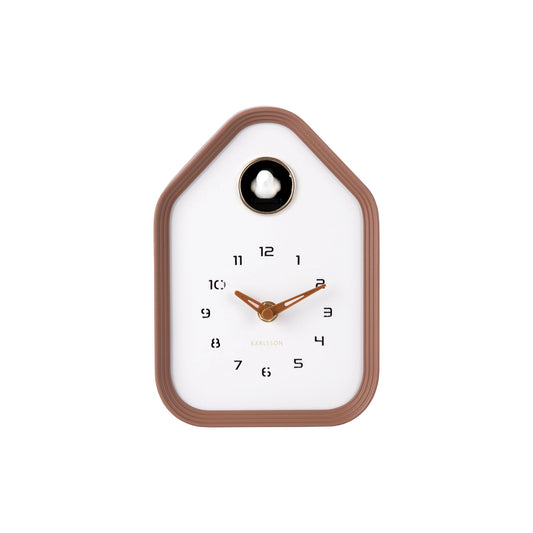 Reina Wall/Table Cuckoo Clock | Mocha Brown