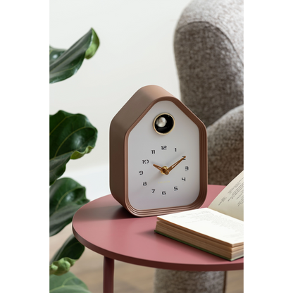 Reina Wall/Table Cuckoo Clock | Mocha Brown