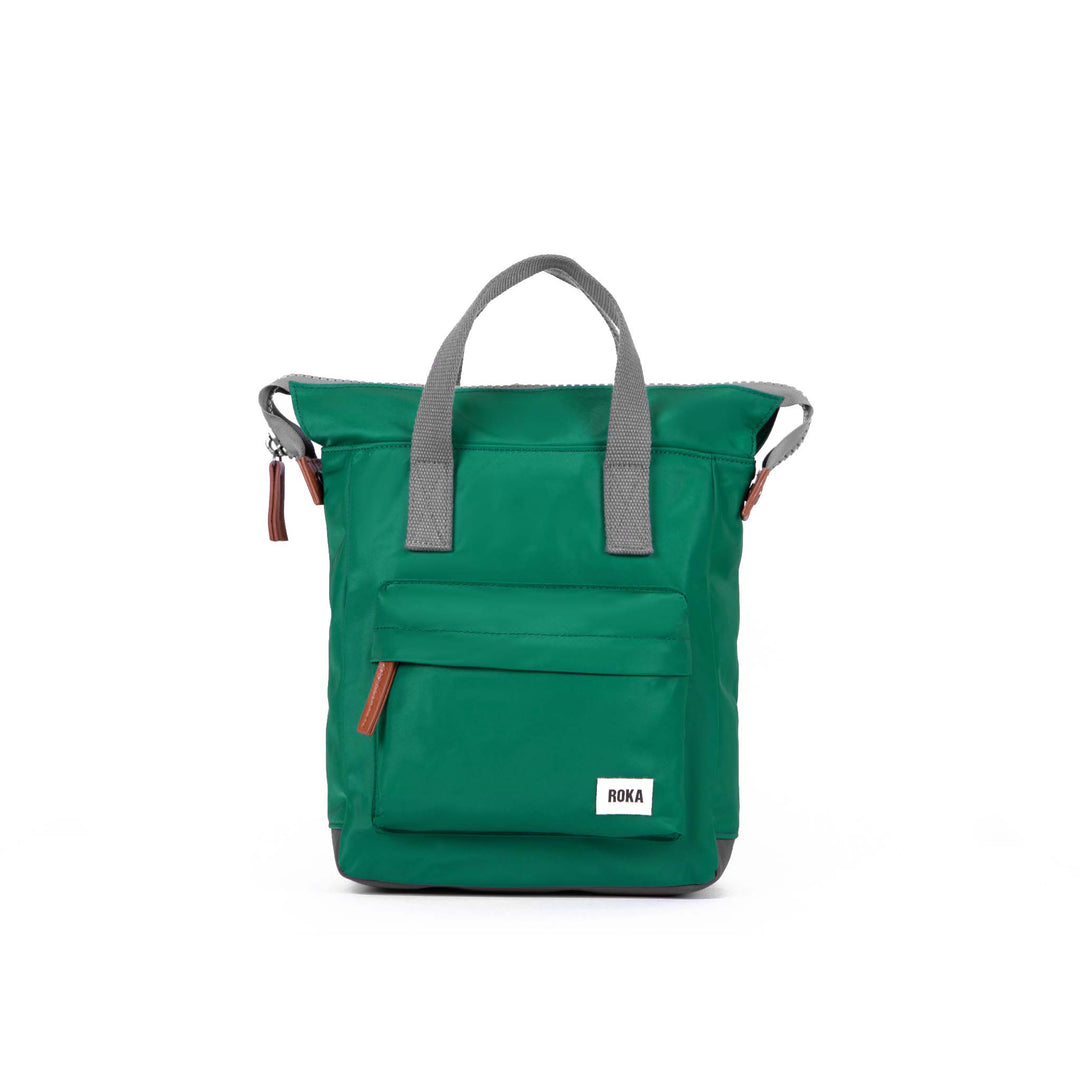 Bantry Nylon Backpack in Emerald | Small