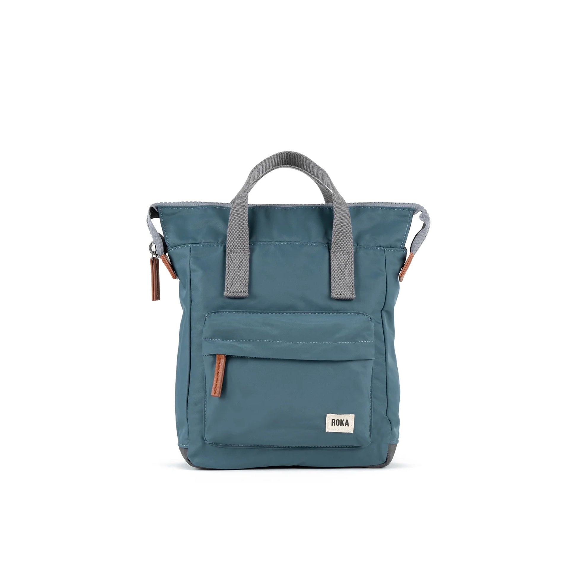 Roka London Small Bantry Nylon Backpack in Airforce | Juniper Aberdeen Roka London Small Bantry Nylon Backpack in Airforce | Juniper Aberdeen