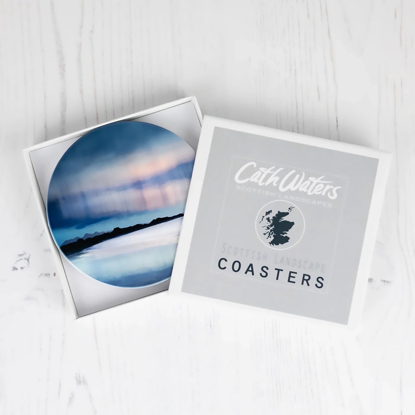 Ceramic Coaster | Arisaig Aurora