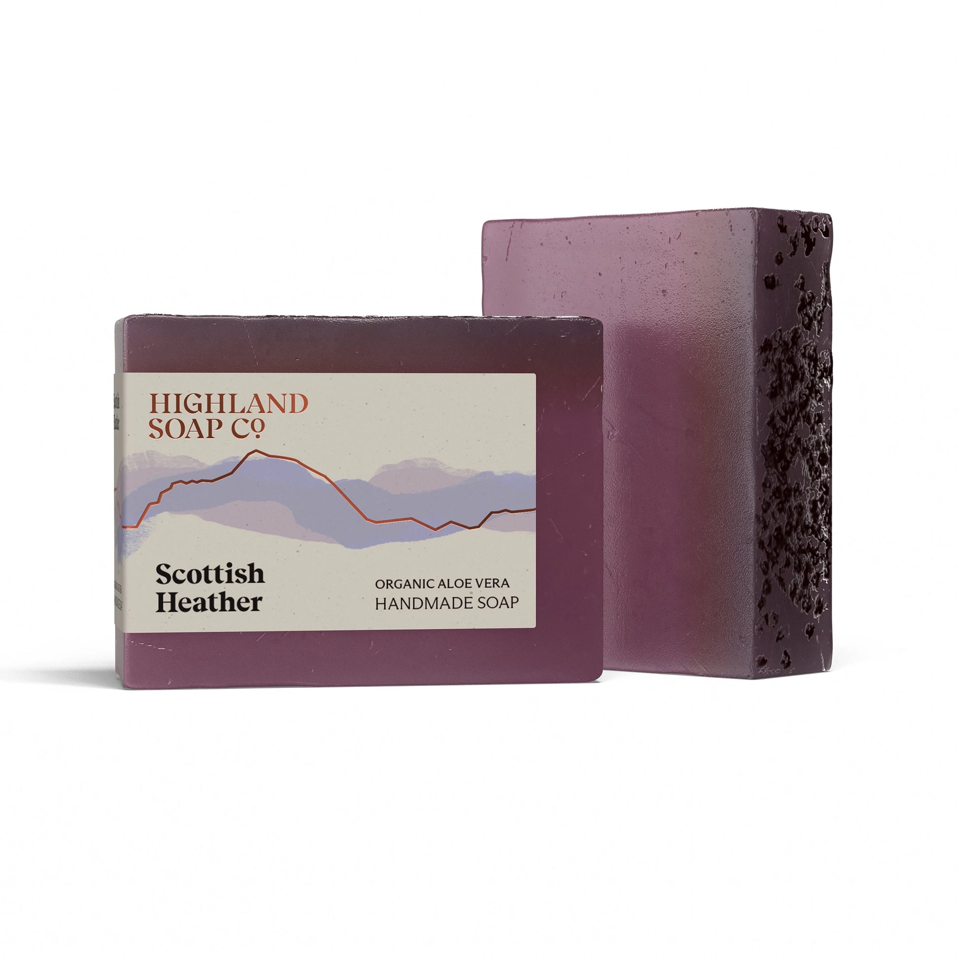Highland Soap Co. bar of organic Scottish heather soap 