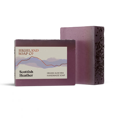 Highland Soap Co. bar of organic Scottish heather soap 