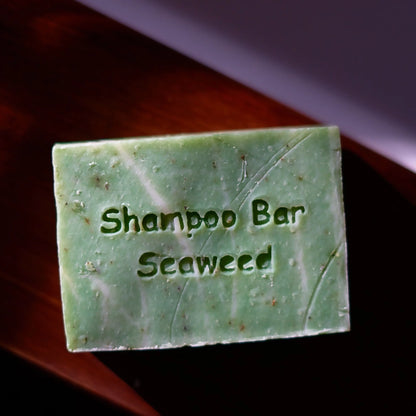 The Highland Soap Co. green seaweed shampoo bar