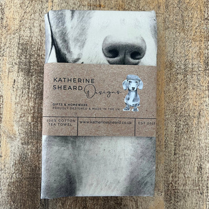 Tea Towel | Sidney Sausage Dog