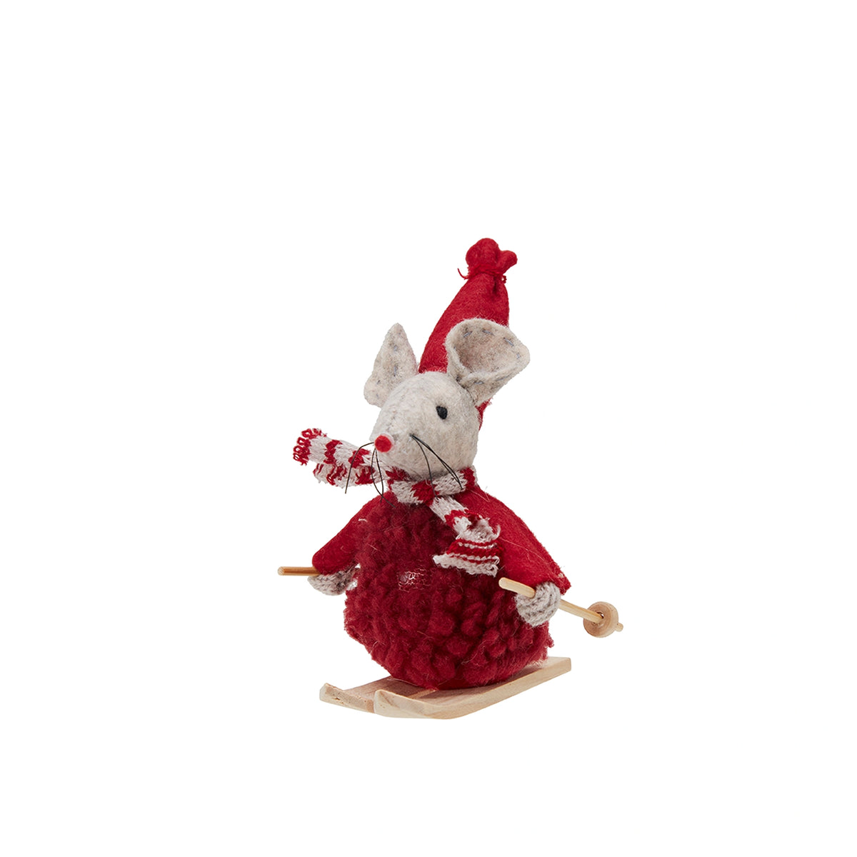 Christmas Decorations | Mice on Skis 2 Assorted