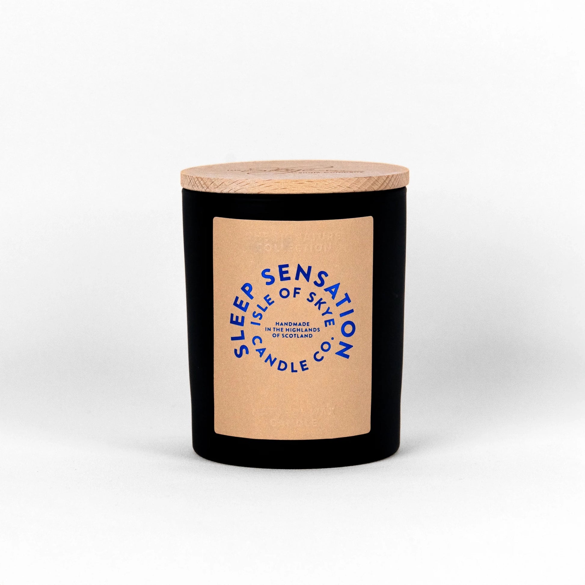 Black tumbler candle in sleep sensation scent