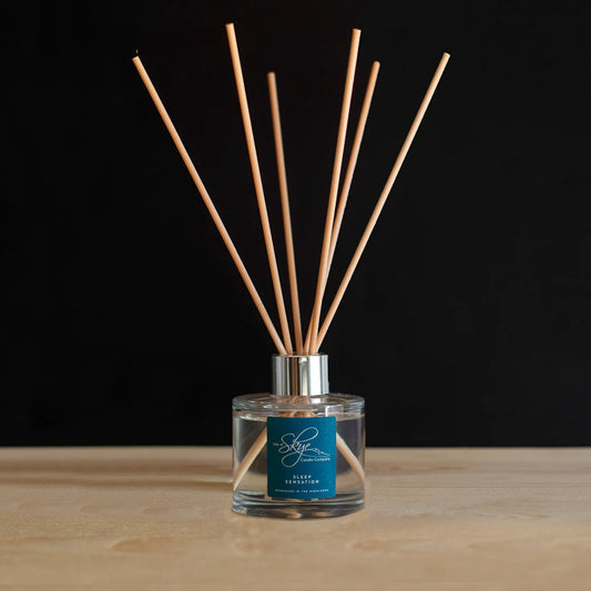 Isle of Skye reed diffuser in scent Sleep Sensations