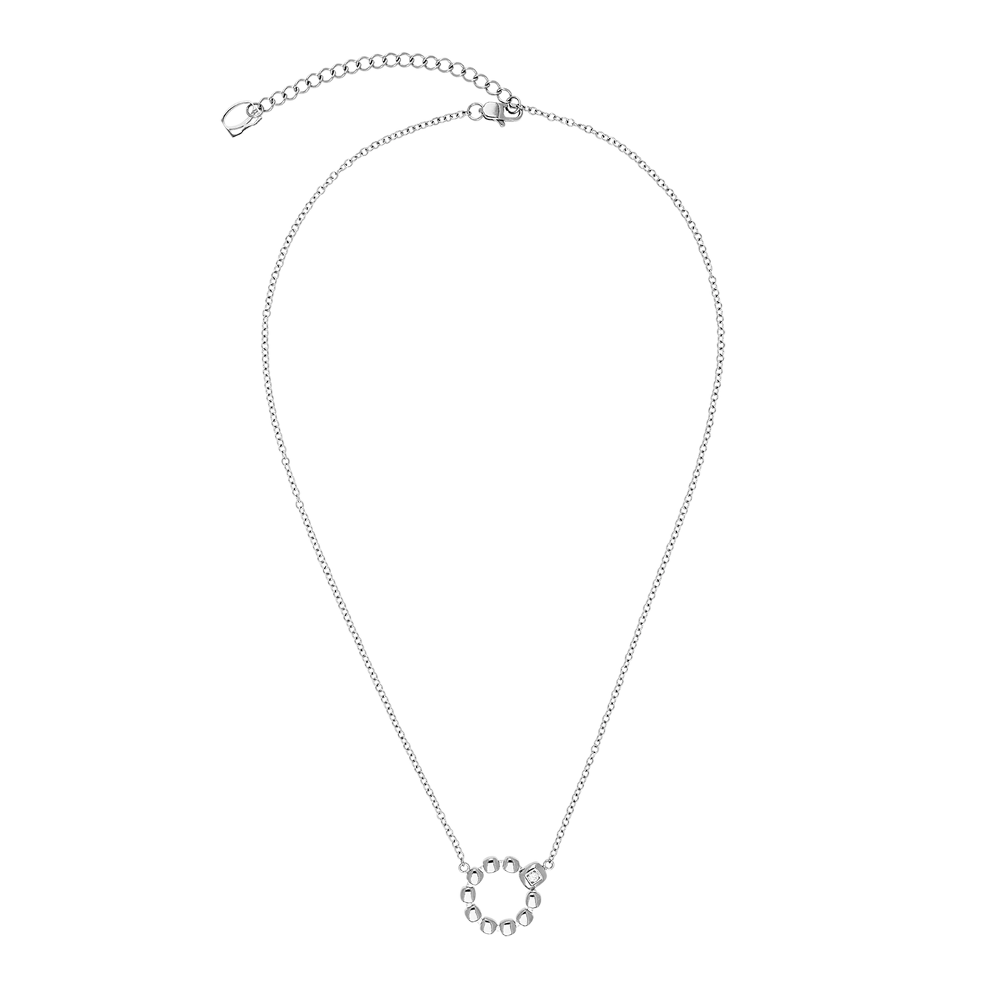 Soft Cube Circle Glow Small | Necklace