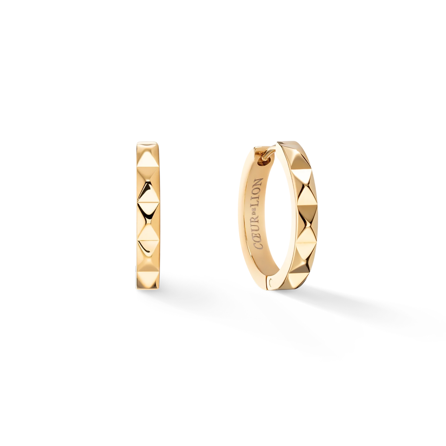 Spikes Gold Hoop | Earrings