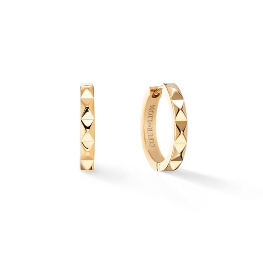 Spikes Gold Hoop | Earrings