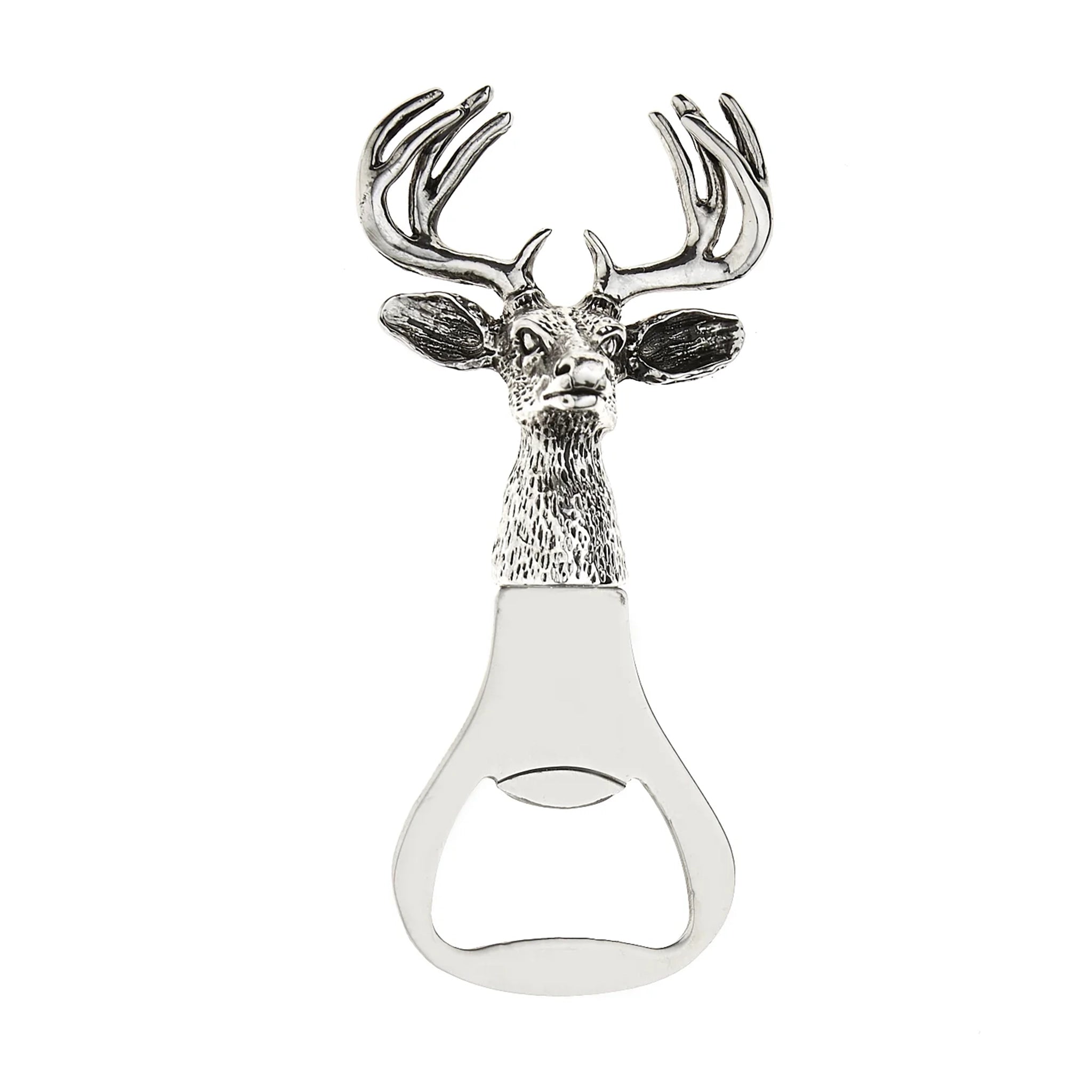 Stag head shaped bottle opener
