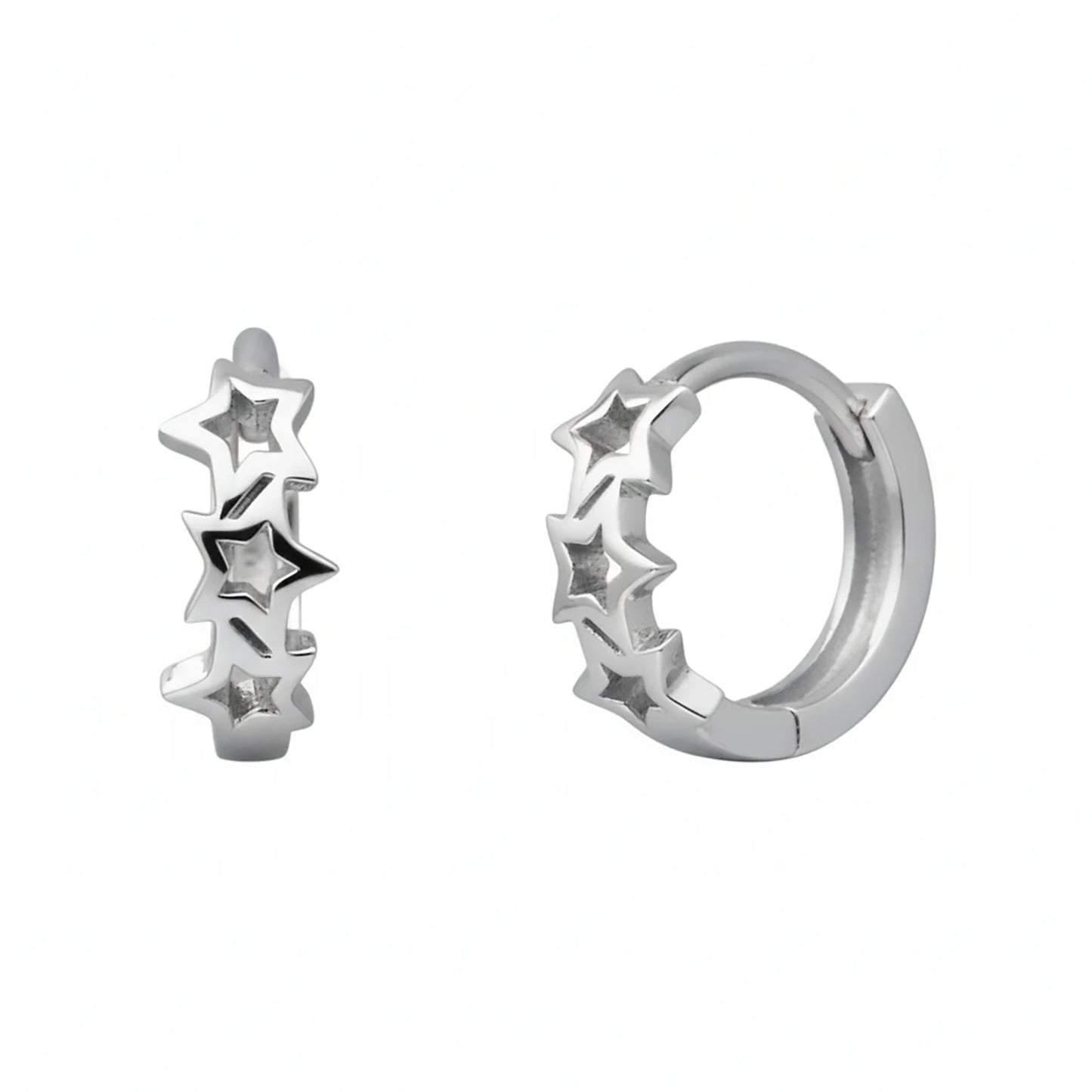 Star Trail Huggie Hoop | Earrings