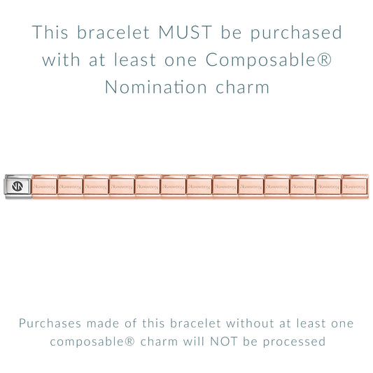 Nomination Style Icon | Rose Gold Starter Bracelet