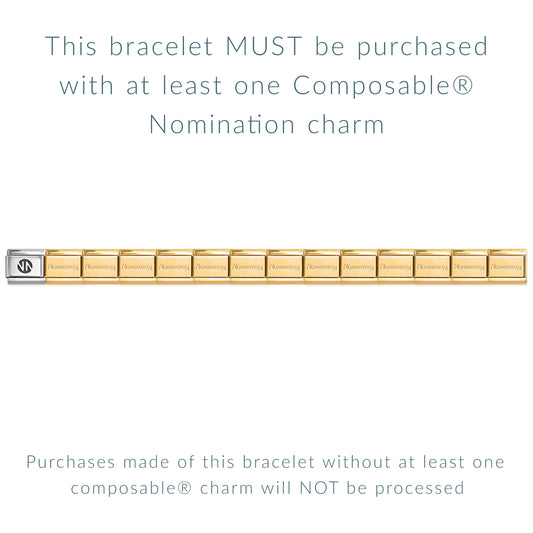 Nomination Style Icon | Yellow Gold Starter Bracelet