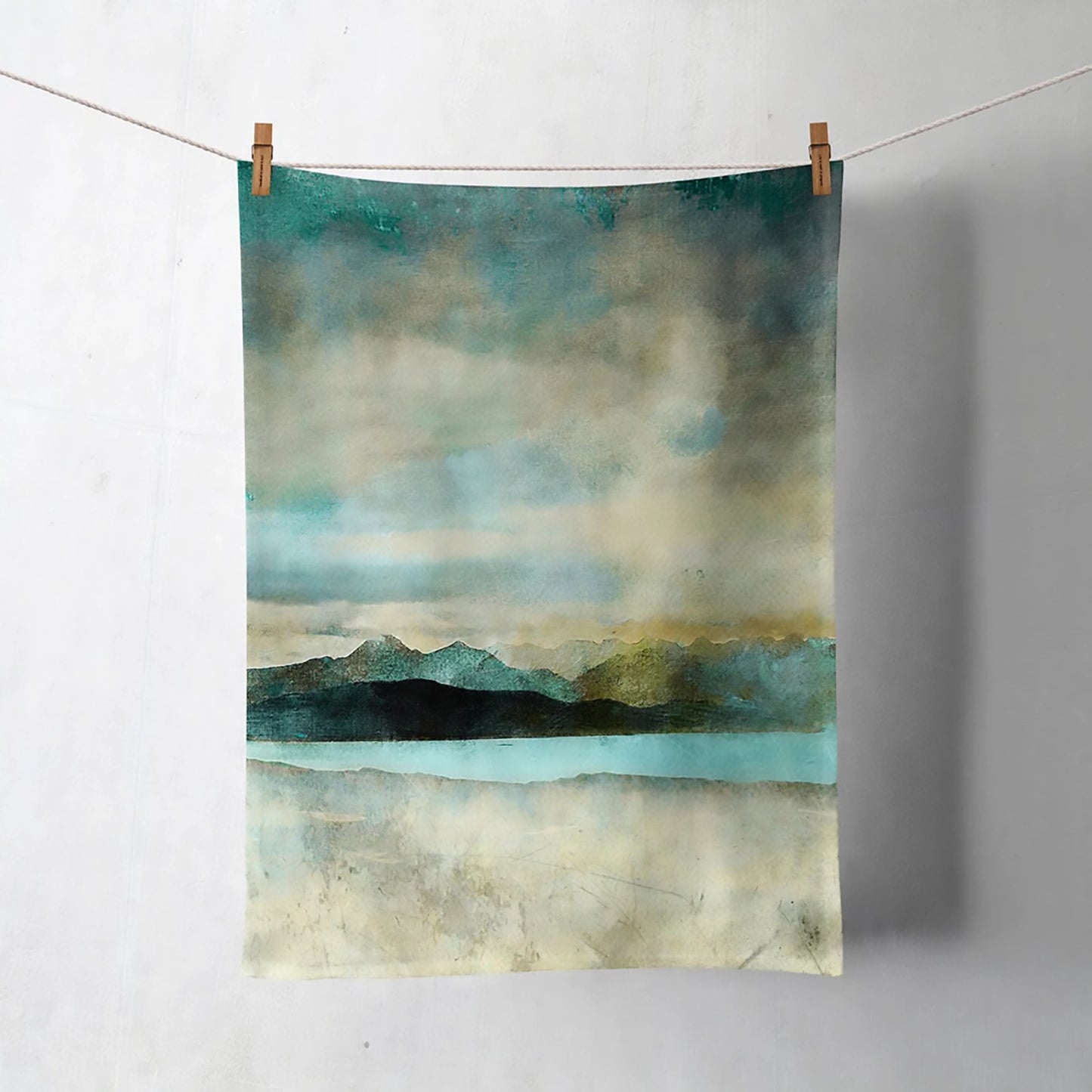 Cotton Tea Towel | Skye From the Bealach Na Ba Applecross
